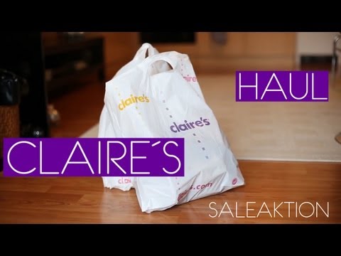 HAUL :: Claire´s Rabattaktion