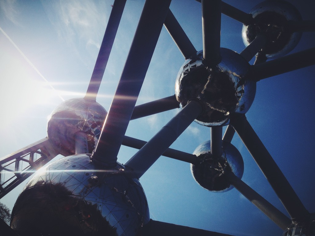 EU Stadt Brüssel & sein Atomium